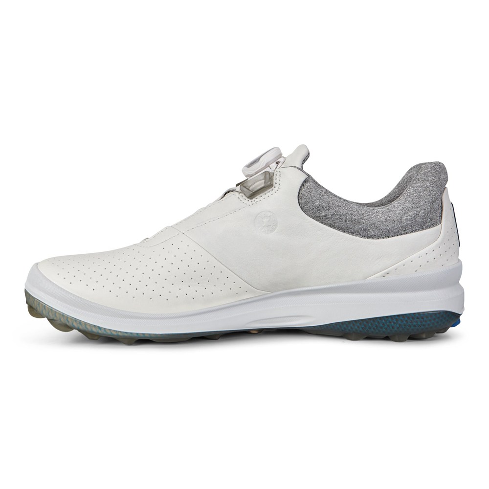 Zapatos De Golf Hombre - ECCO Biom Hybrid 3 Boa - Blancos - QFH539280